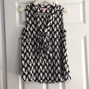 Lilly Pulitzer Dahlia Top Size M